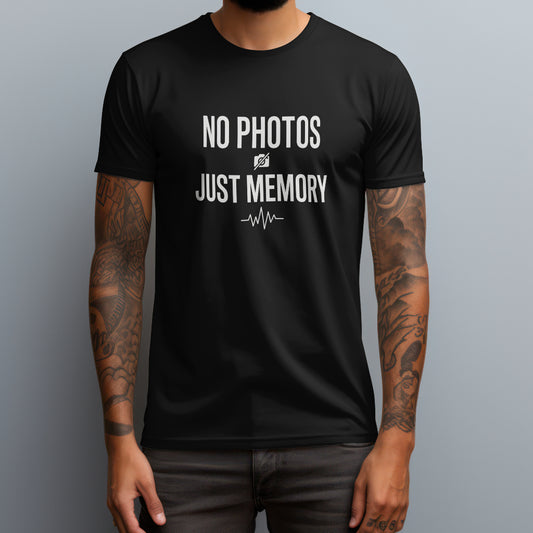 no photos just memory black