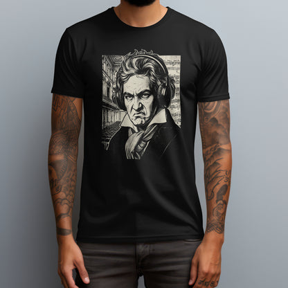 beethoven bass face black