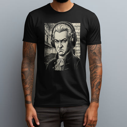 mozart bass face black