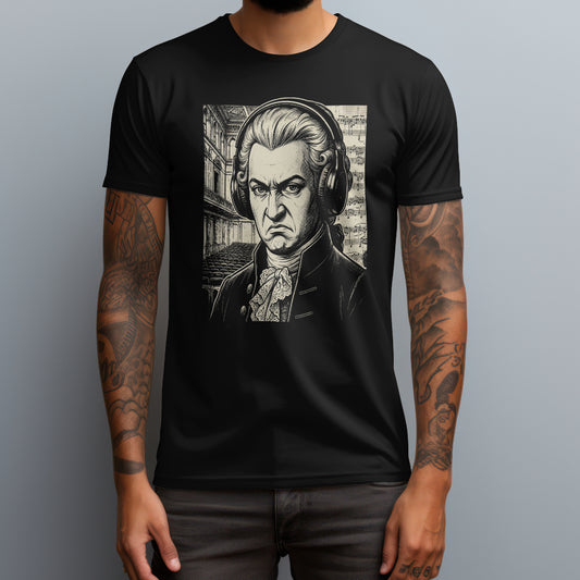 mozart bass face black
