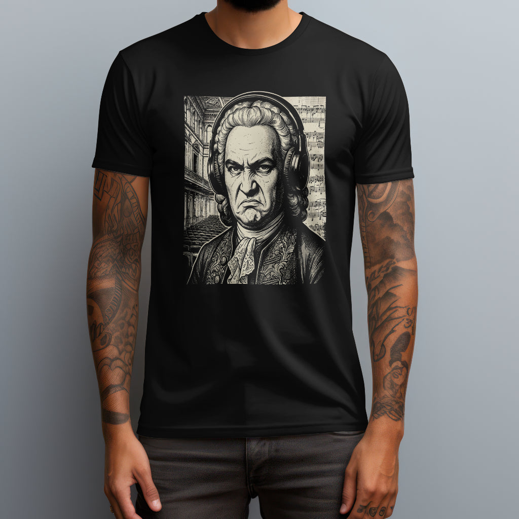 bach bass face black
