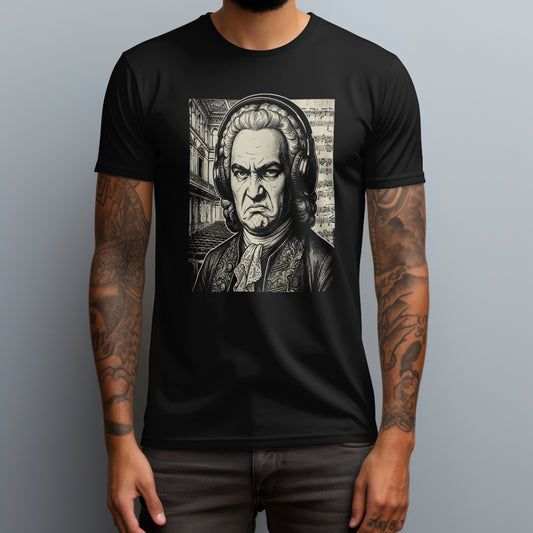bach bass face black