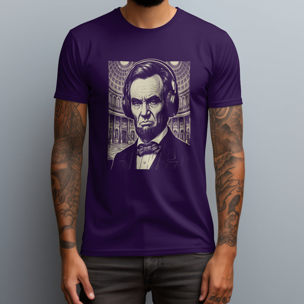lincoln bass face purple