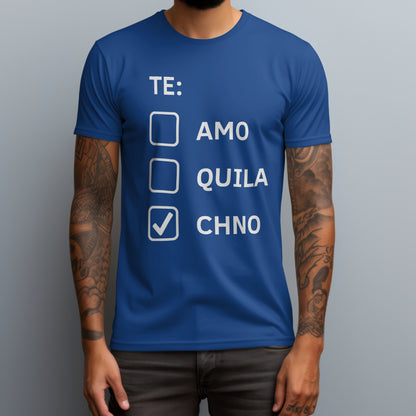 Te amo Tequila Techno T-Shirt