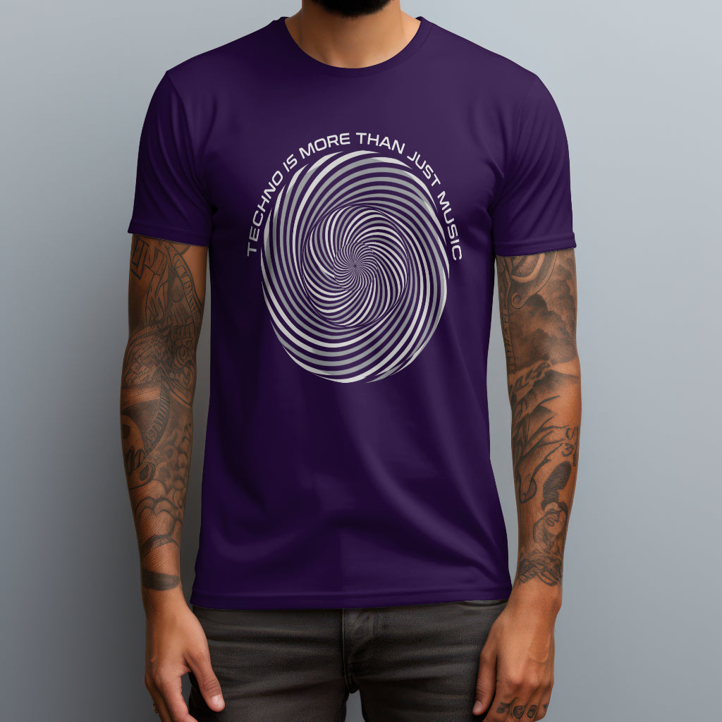 techno is more than just music purple
