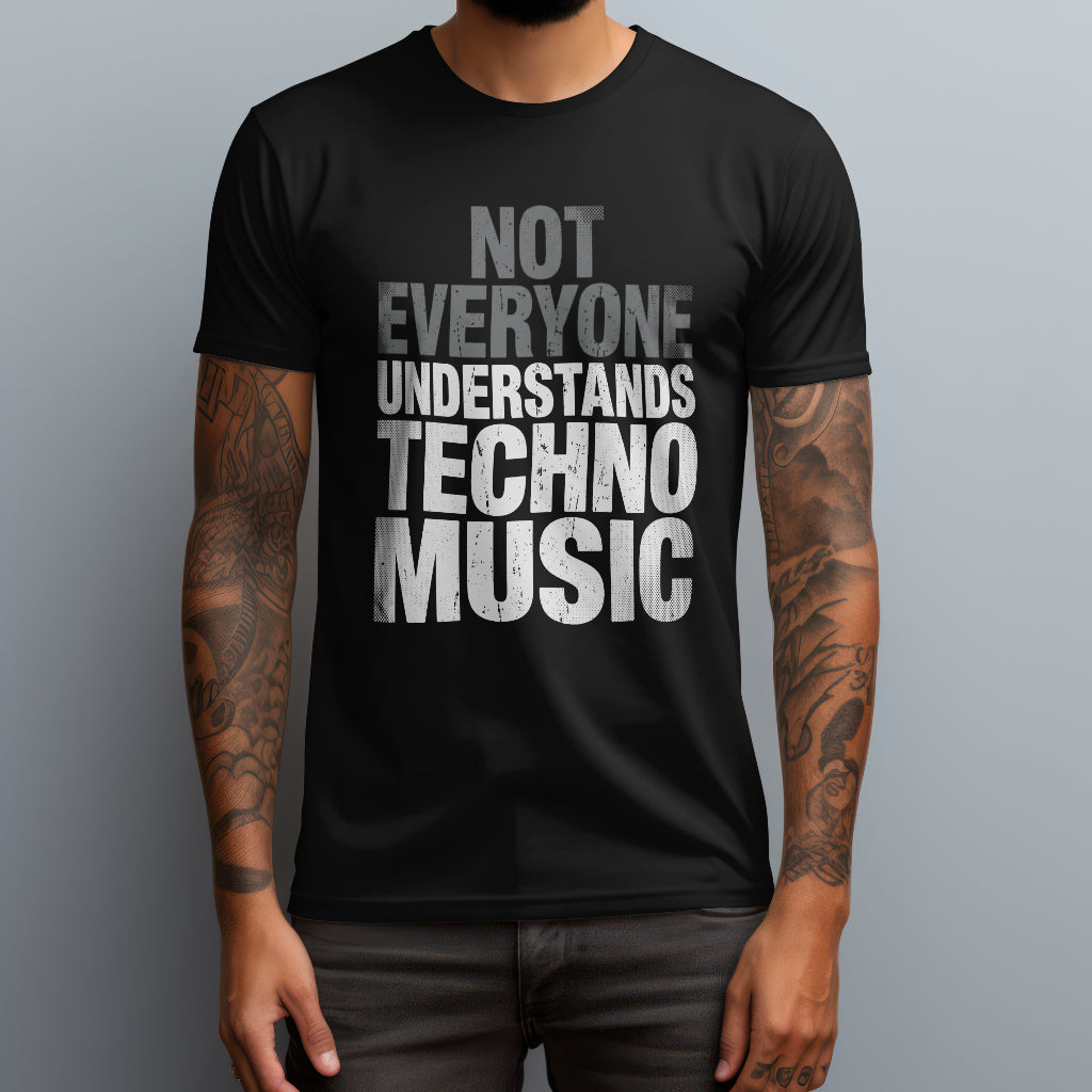 not everyone understands techno music black