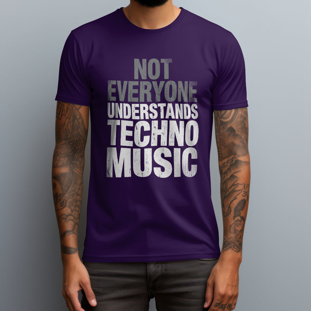 not everyone understands techno music purple