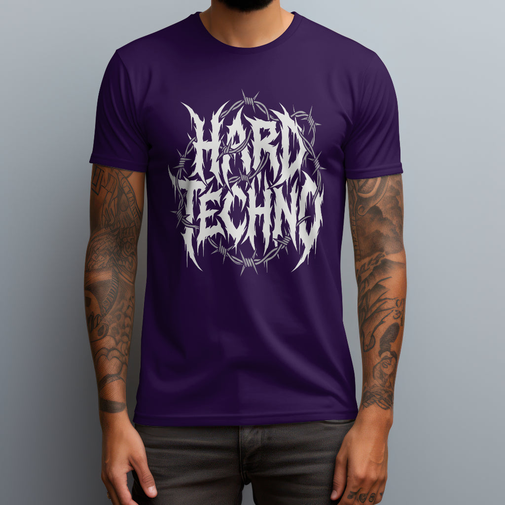 hard techno purple