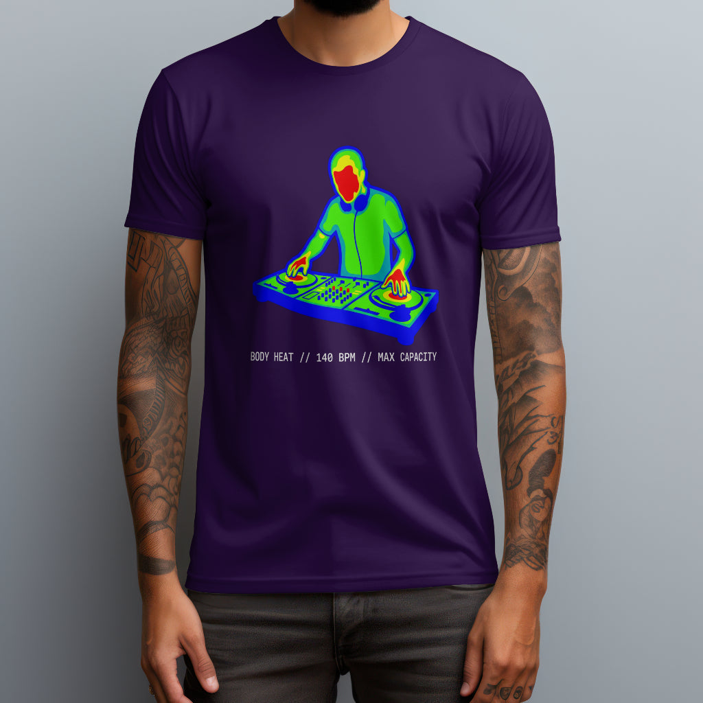dj heatmap purple