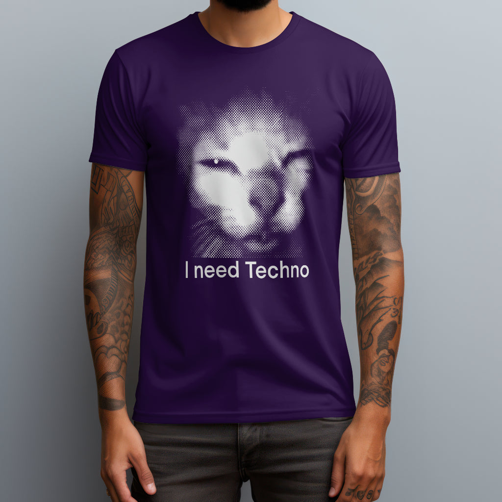 i need techno cat purple