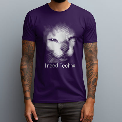i need techno cat purple