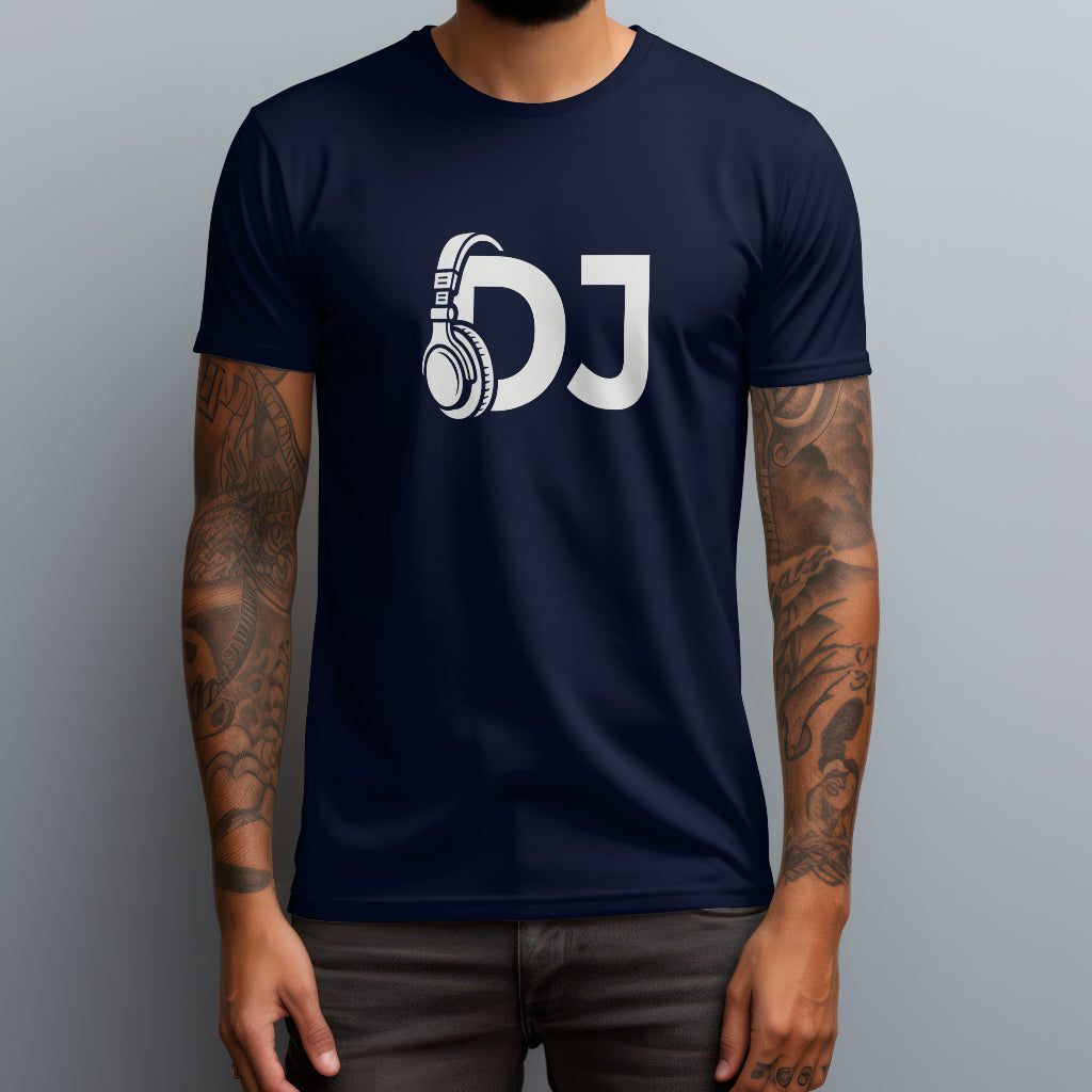 dj headphones navy