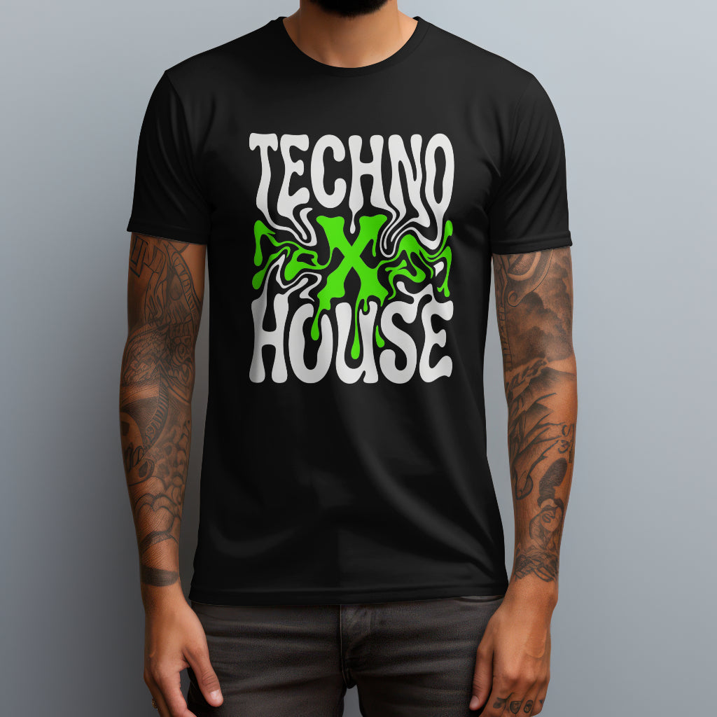 techno x house black