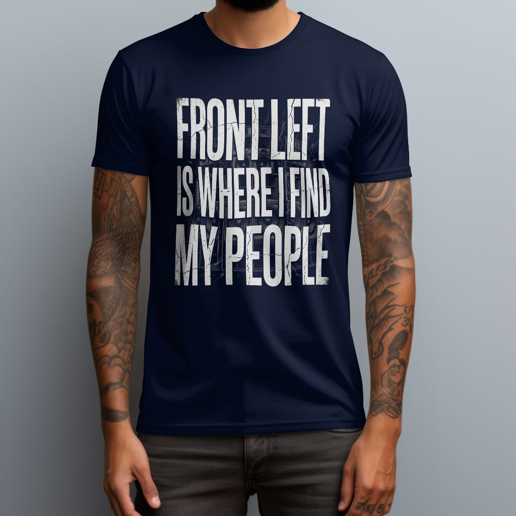 front left navy