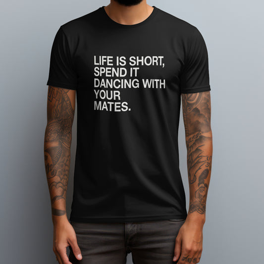 dancing with your mates black