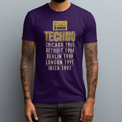 techno tour purple