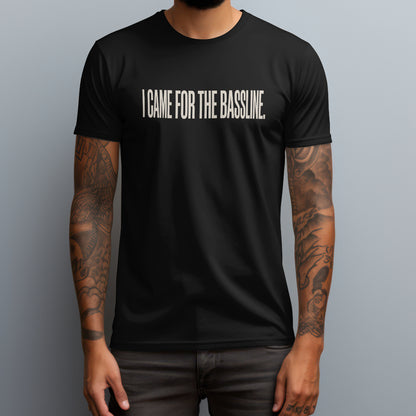 i came for the bassline black