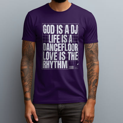 god is a dj purple