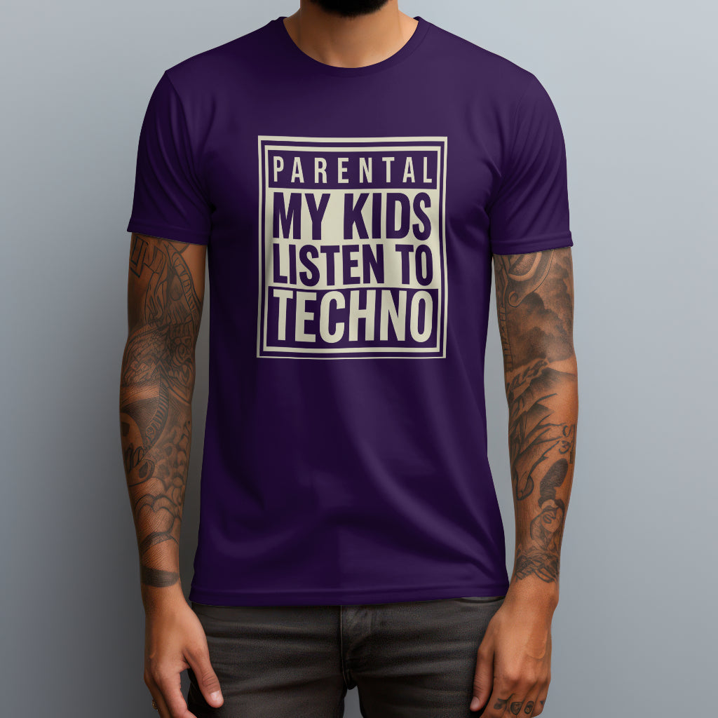 my kids listen to techno purple