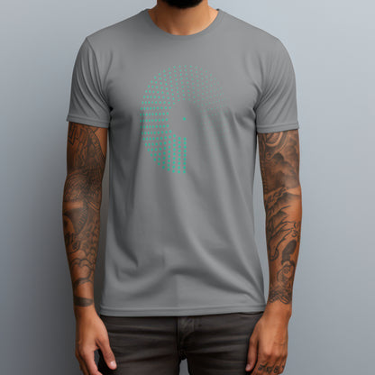 vinyl dots gray