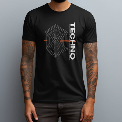 techno cube black