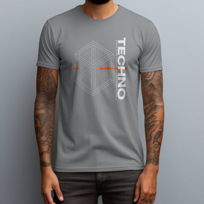techno cube gray