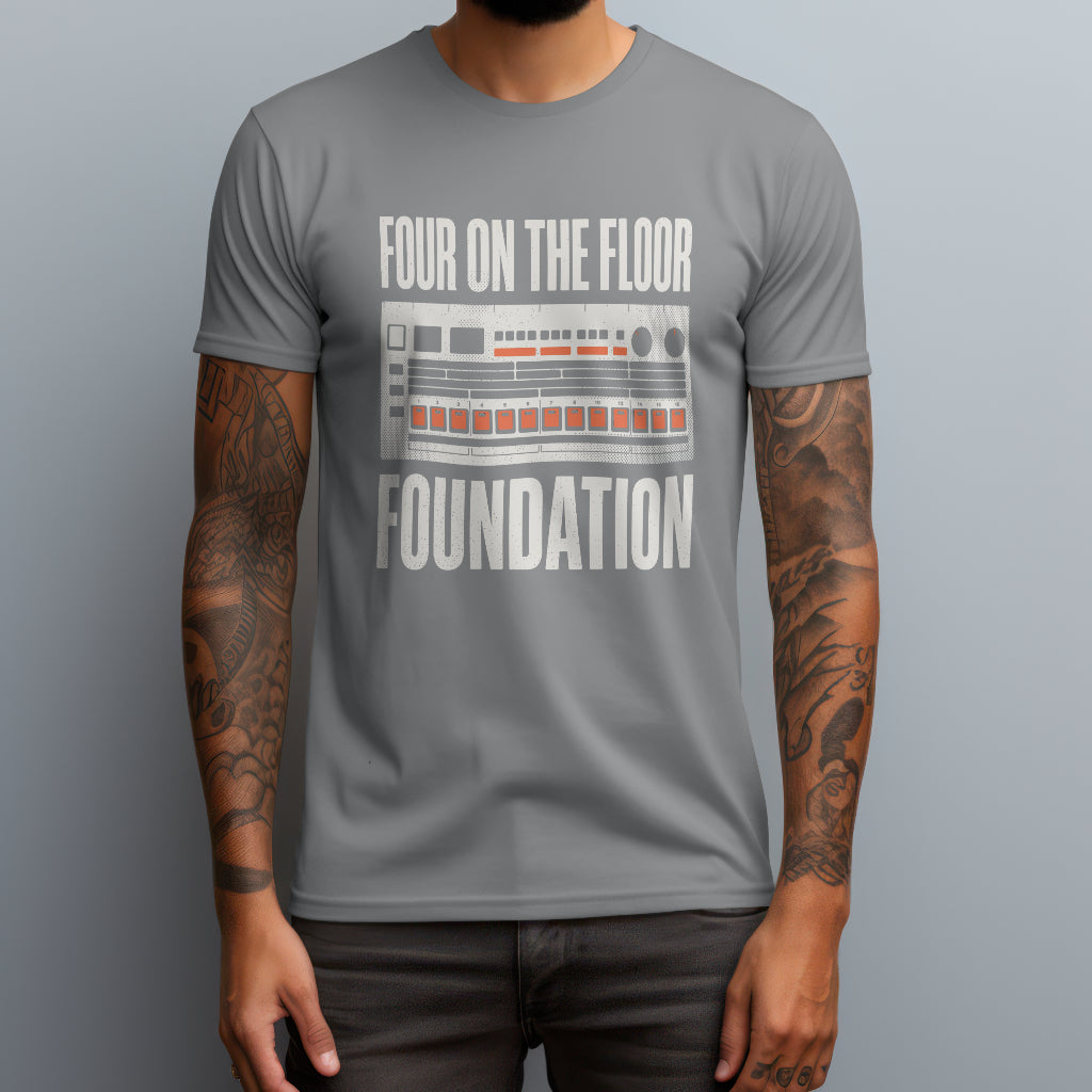 four on the floor foundation gray