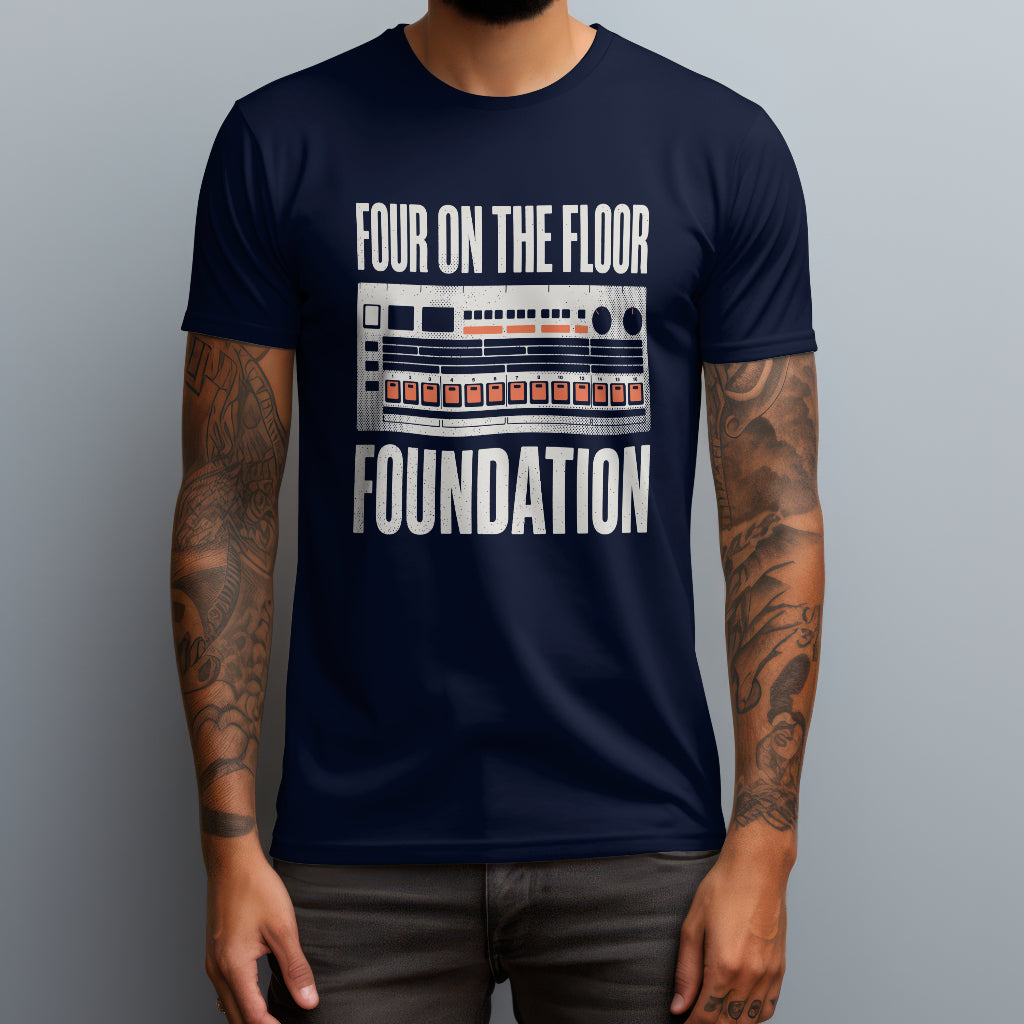 four on the floor foundation navy