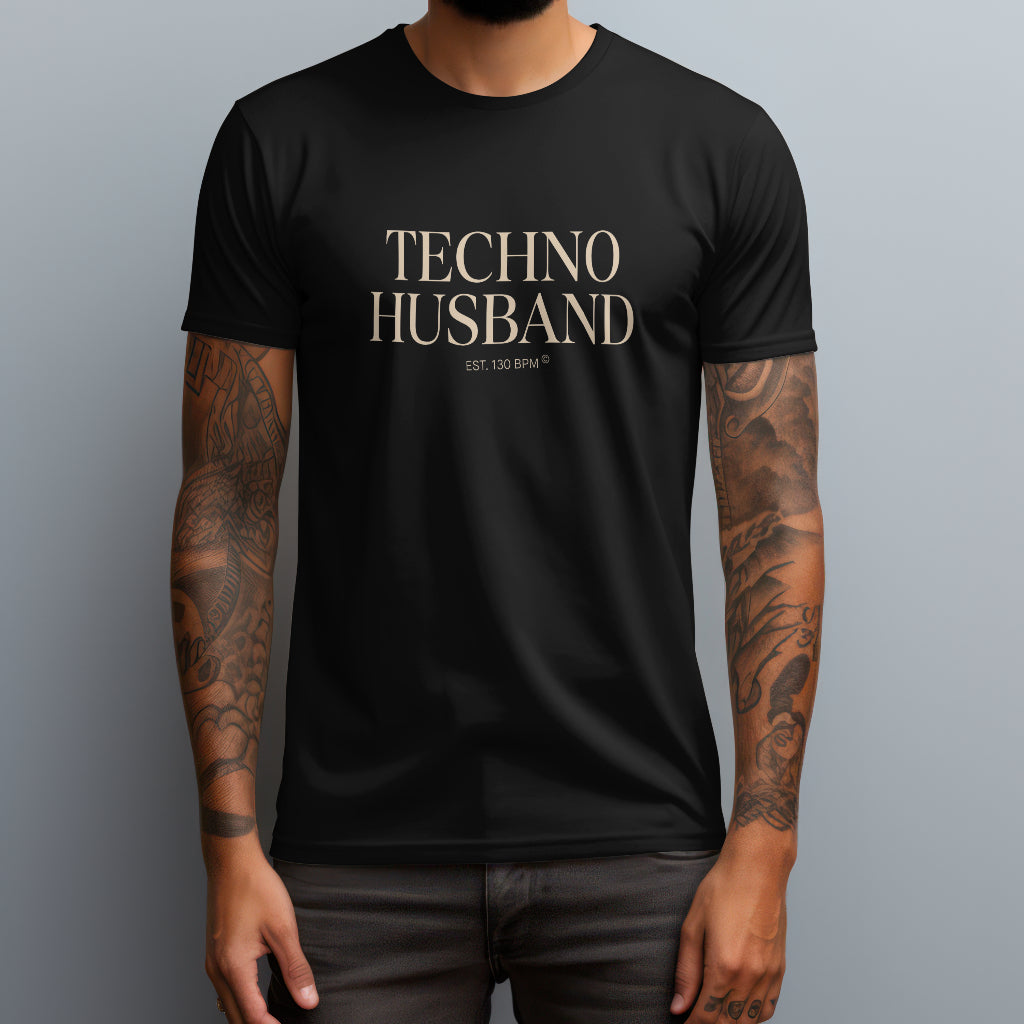 techno husband black