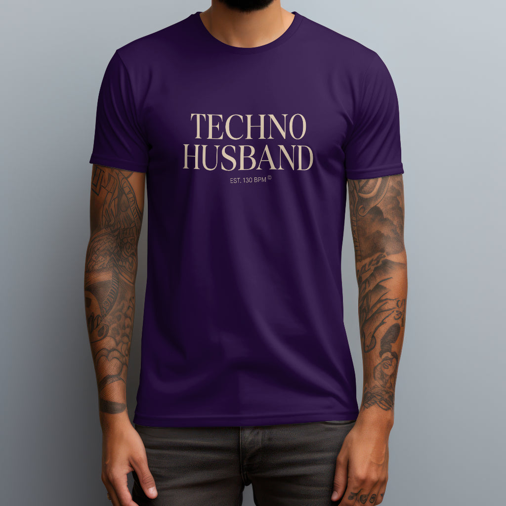 techno husband purple