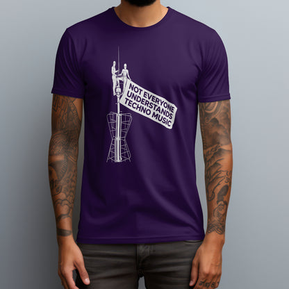 empire state building not everyone understands techno muisc purple