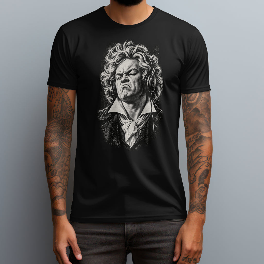 beethoven bass face black