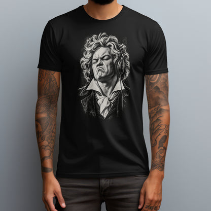 beethoven bass face black