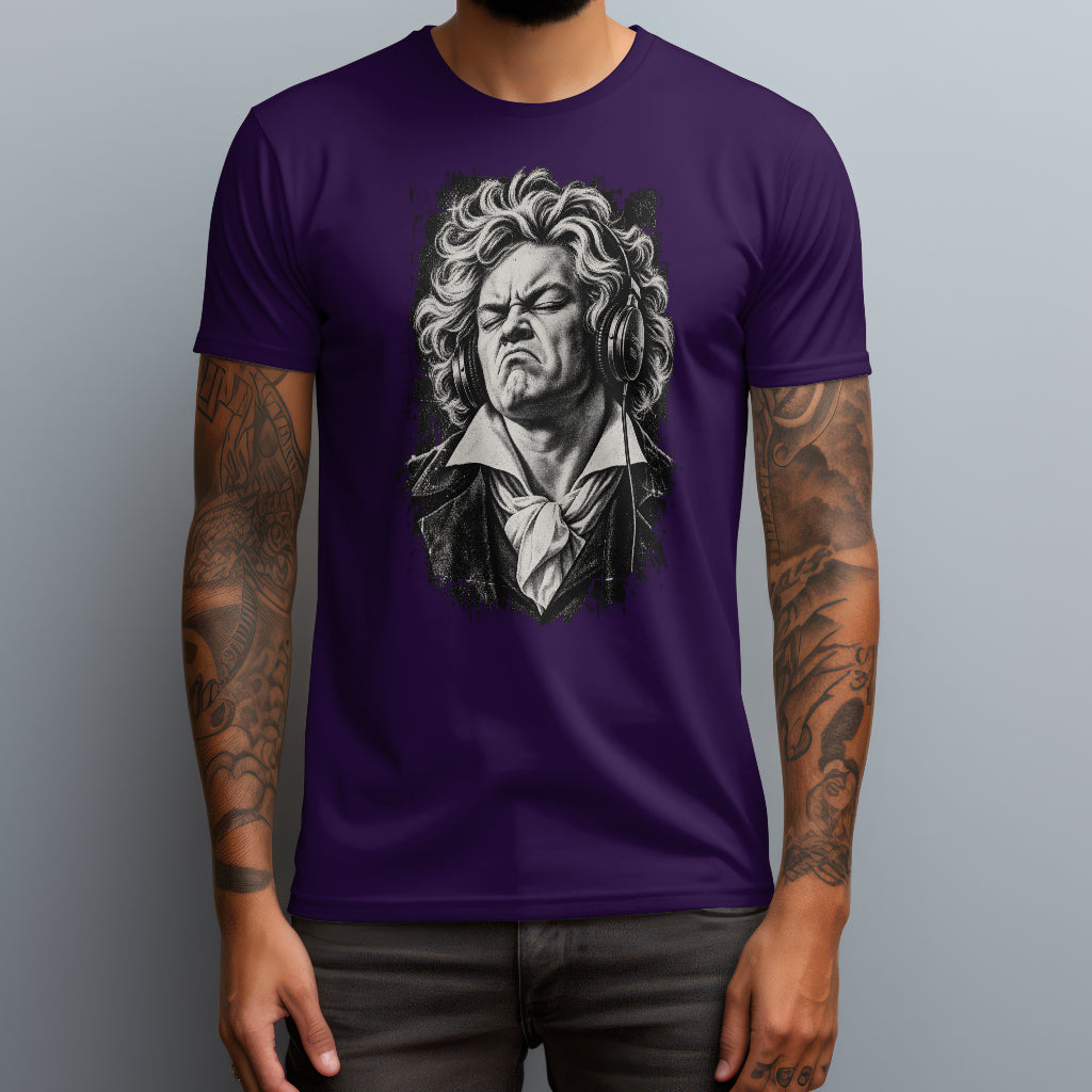 beethoven bass face purple