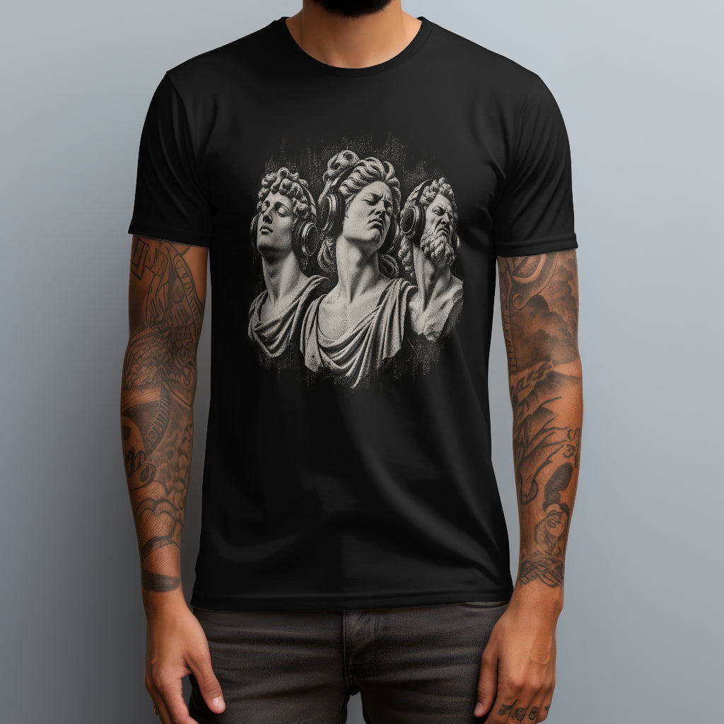 bass face trio black