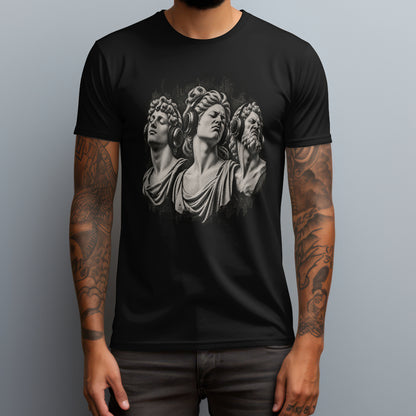 bass face trio black