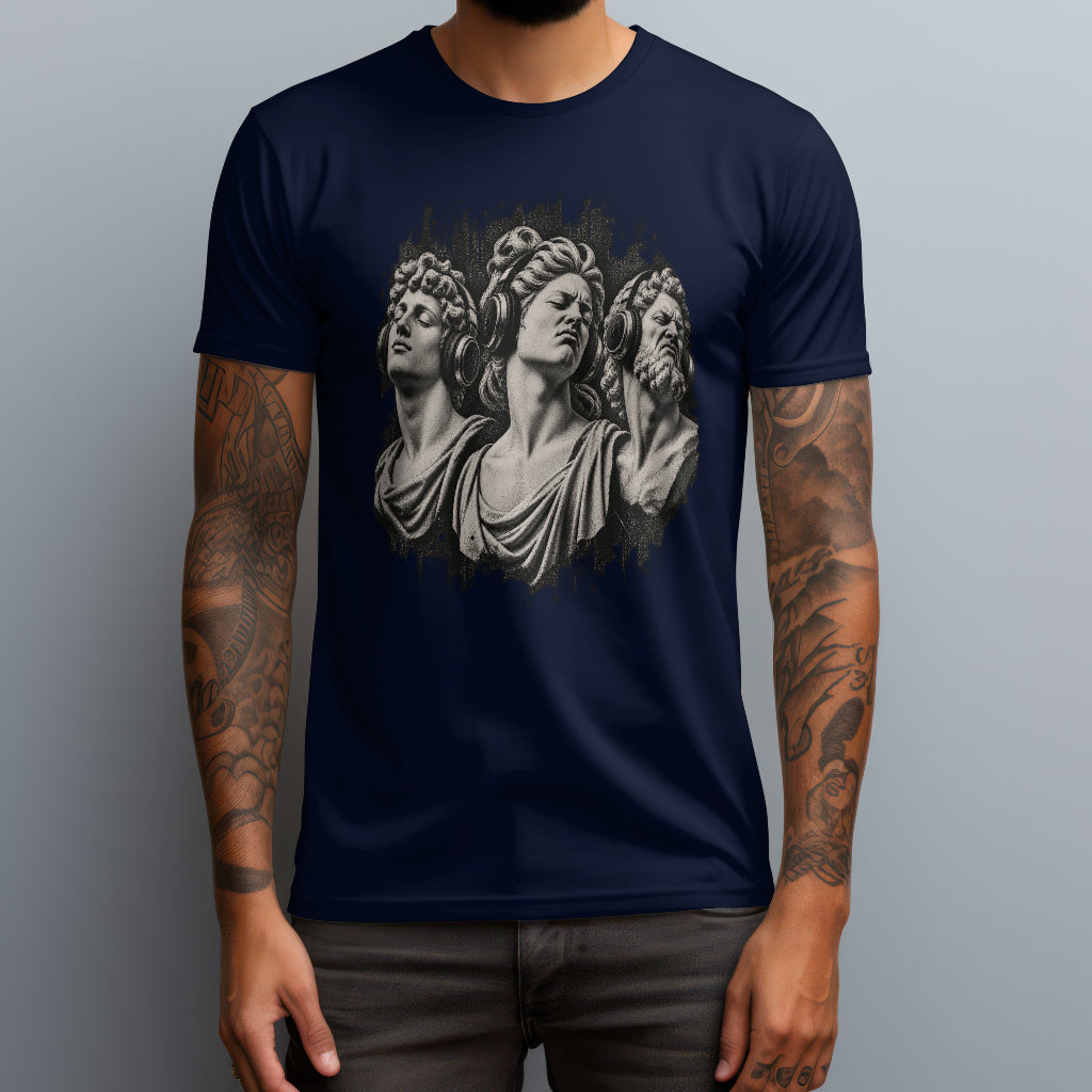 bass face trio navy