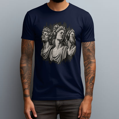bass face trio navy