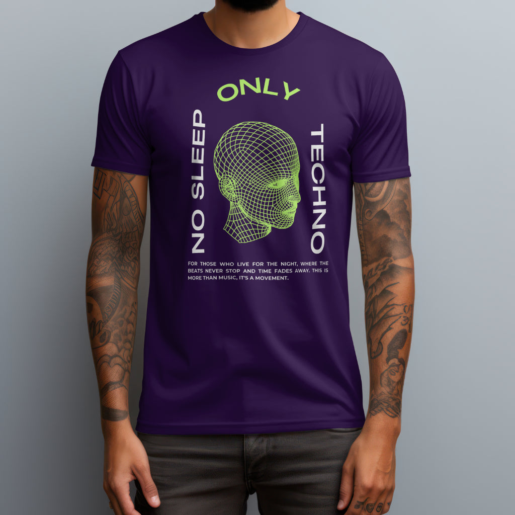 No Sleep Only Techno T-Shirt