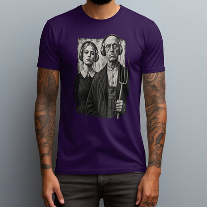 american gothic ravers purple