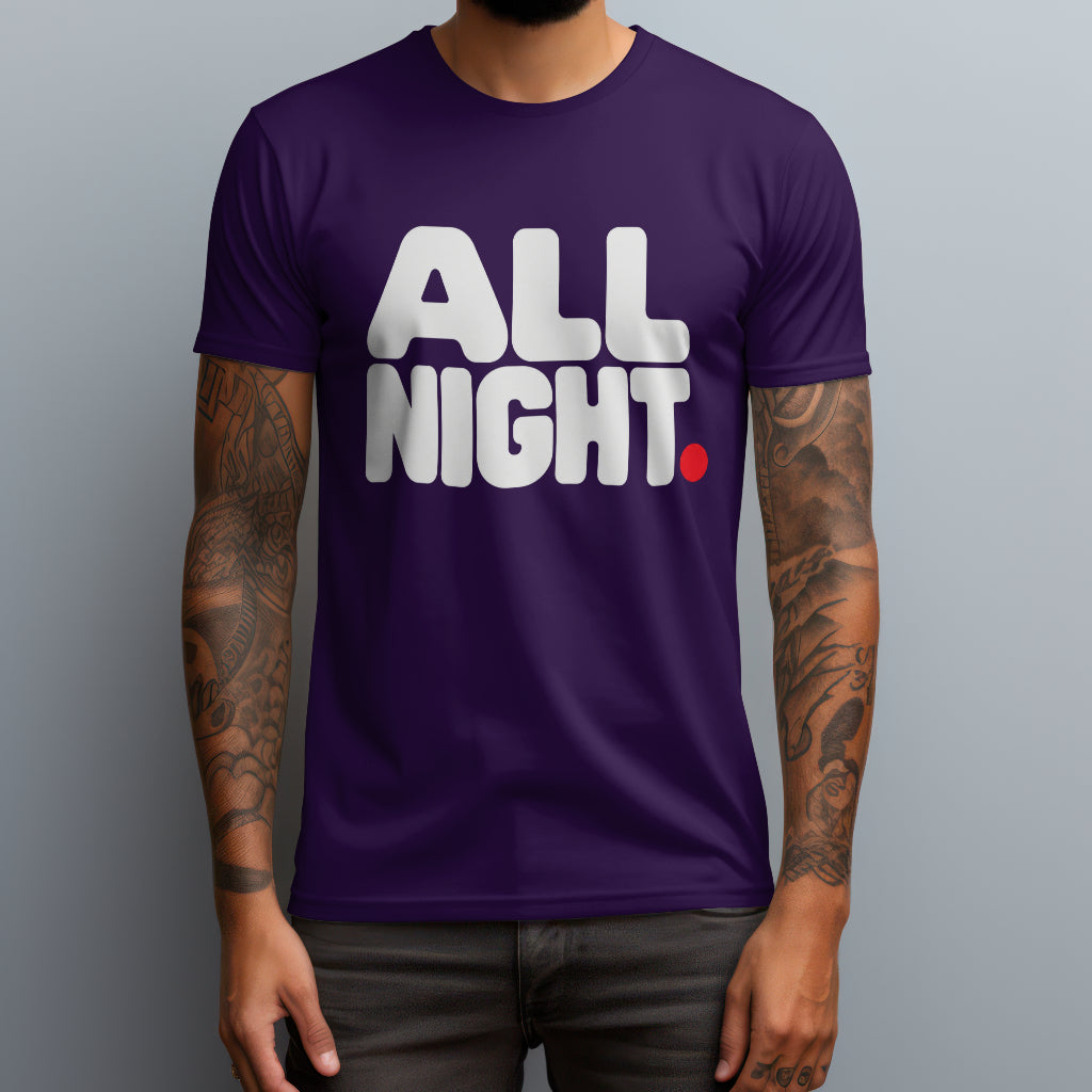 all night purple