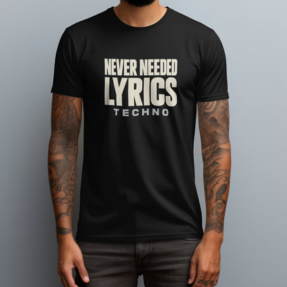 never needed lyrics black