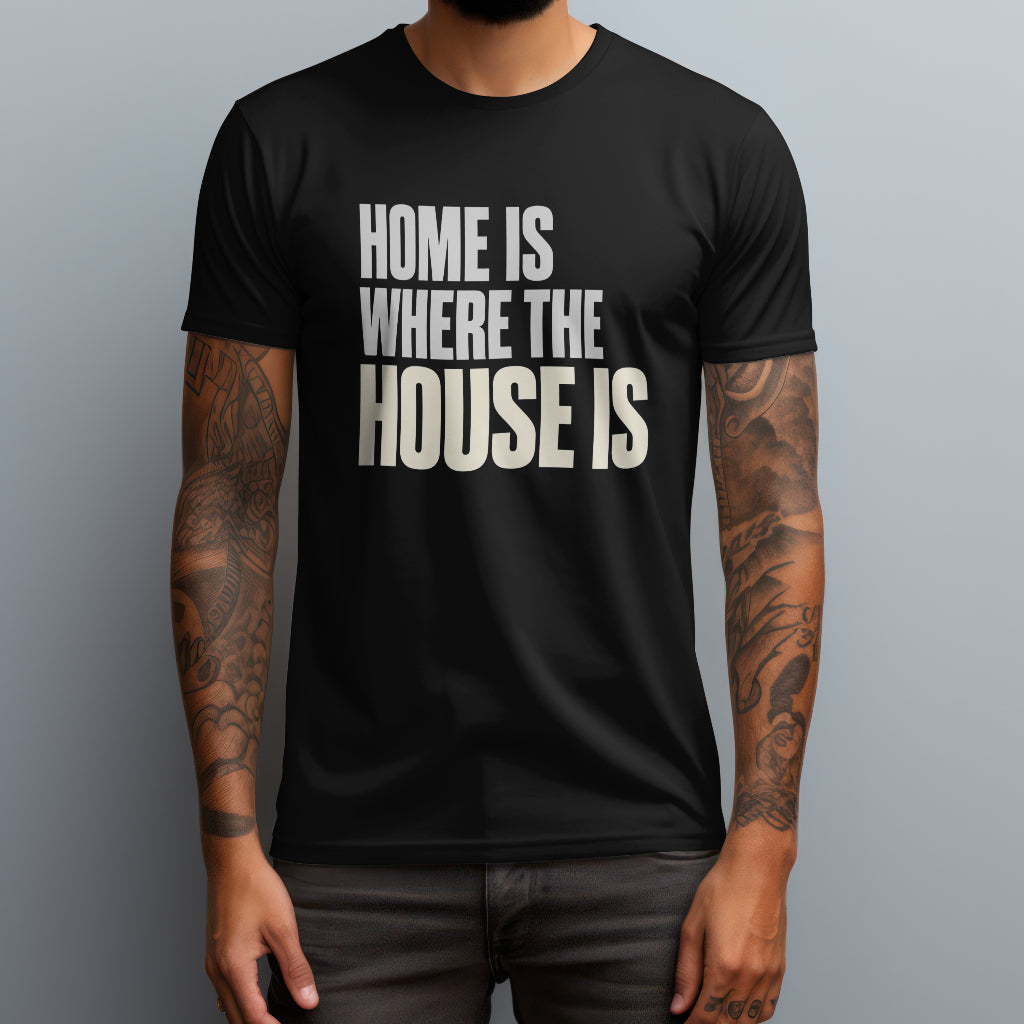 home is where the house is black