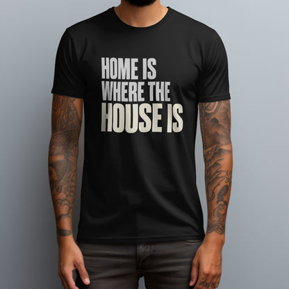 home is where the house is black