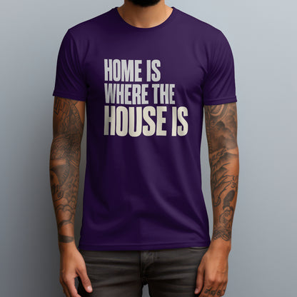 home is where the house is purple