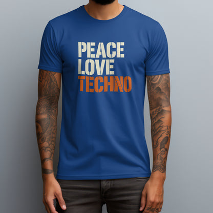 peace love techno royal
