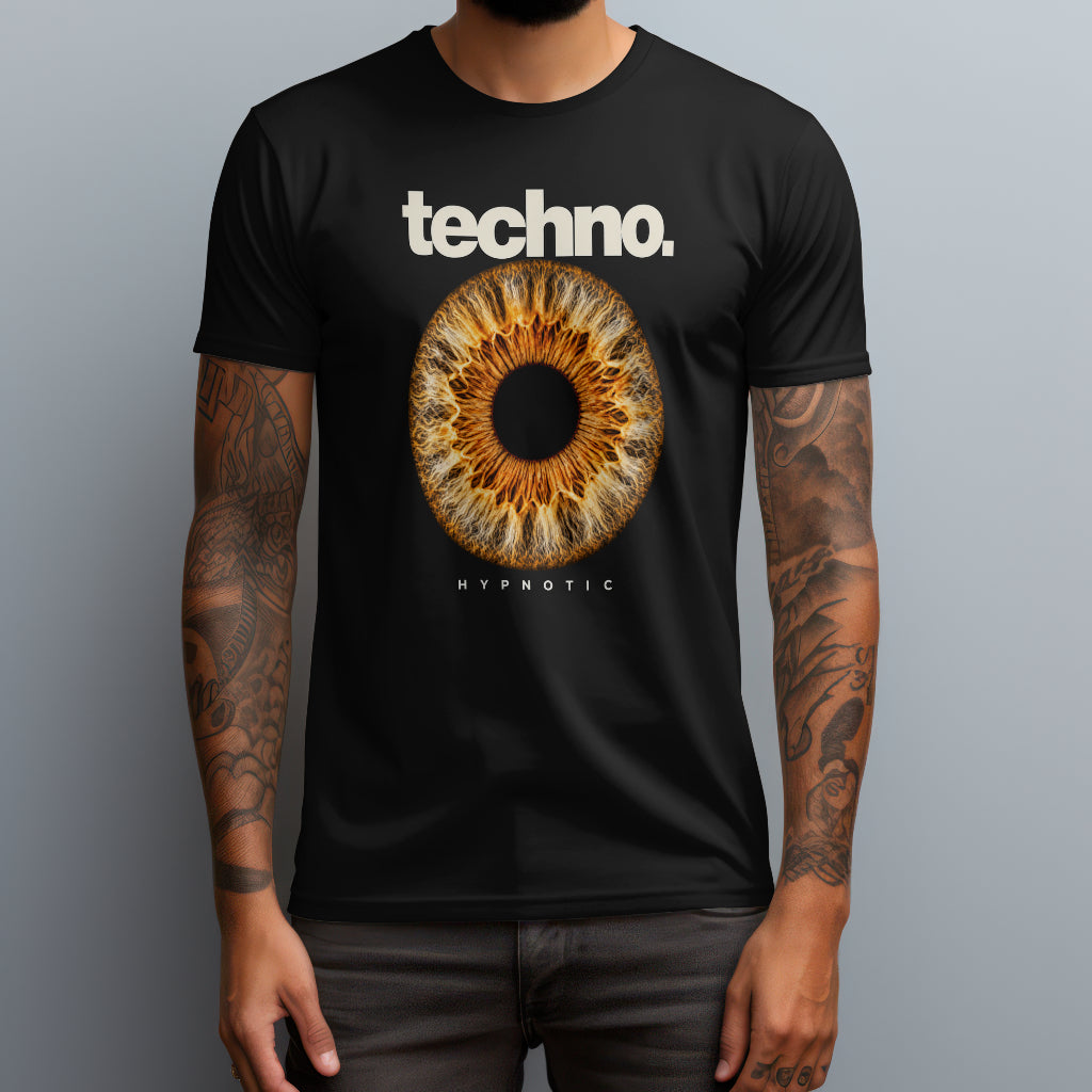 techno hypnotic black