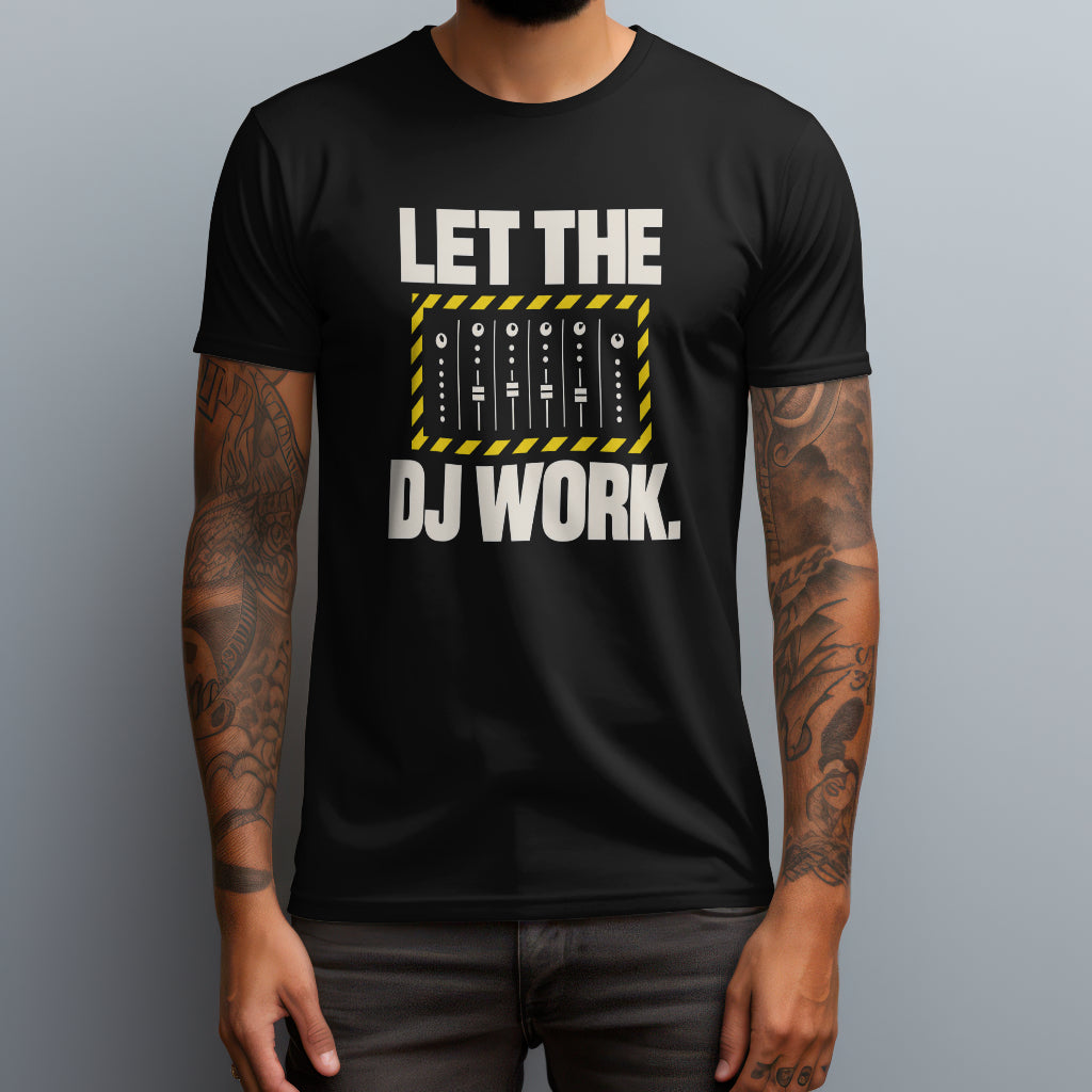 give the DJ room to work black