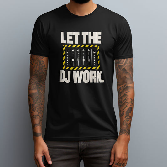 give the DJ room to work black