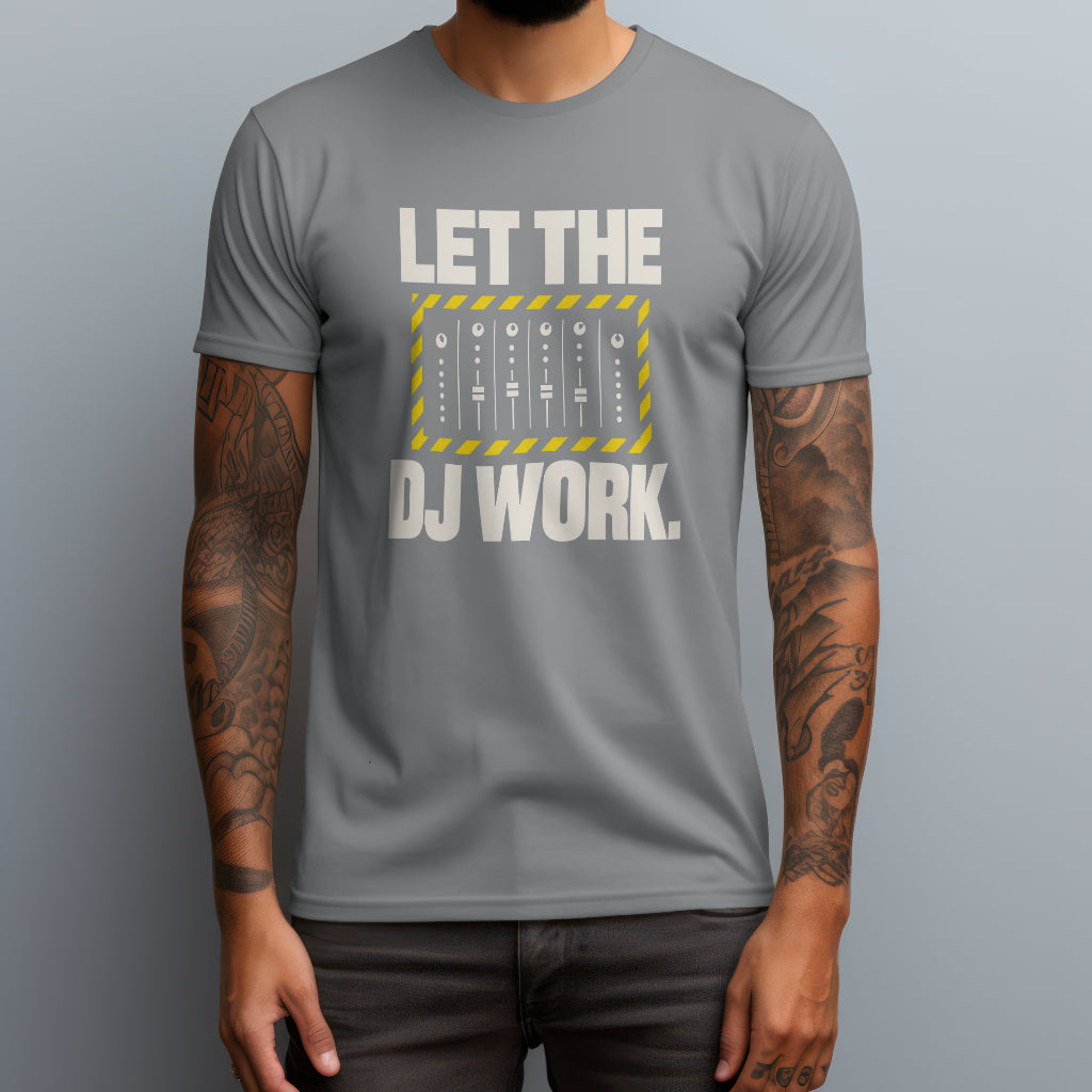 give the DJ room to work gray